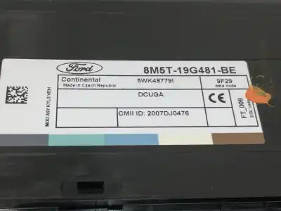 Second-hand car spare part electronic module for ford kuga (cbv) titanium oem iam references 8m5t19g481be  