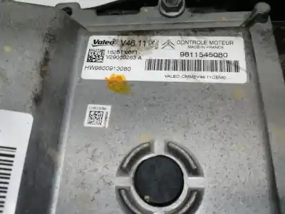 Second-hand car spare part ecu engine control for citroen c4 cactus feel oem iam references 9811545080  