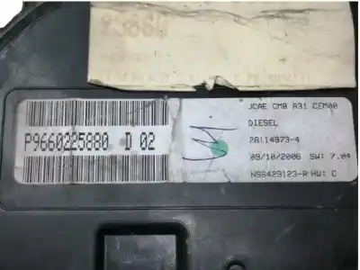Second-hand car spare part dashboard for citroen c3 * oem iam references p9660225880  