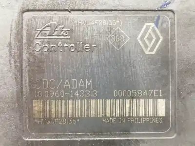 Peça sobressalente para automóvel em segunda mão abs por renault espace iv (jk0) authentique referências oem iam 8200159837e  