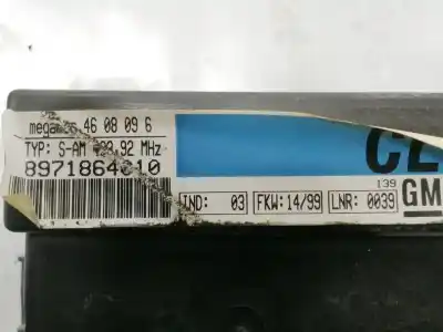 Second-hand car spare part electronic module for opel frontera b limited oem iam references 8971864010 4608096 