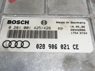Pezzo di ricambio per auto di seconda mano centralina motore per audi a4 berlina (b5) 1.9 tdi riferimenti oem iam 0281001425  