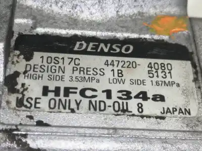 Second-hand car spare part air conditioning compressor for land rover freelander (ln) 2.0 di familiar (72kw) oem iam references 10s17c 4472204080 hfc134a 2473000170 