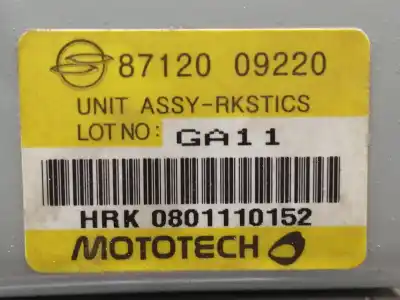 Second-hand car spare part electronic module for ssangyong kyron 200 xdi limited oem iam references 8712009220 hrk081110152 8661009000 
