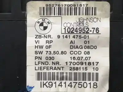 Peça sobressalente para automóvel em segunda mão quadrante por bmw serie 1 berlina (e81/e87) 2.0 16v diesel referências oem iam 102495276 ik9141475018 104277503 914147501 