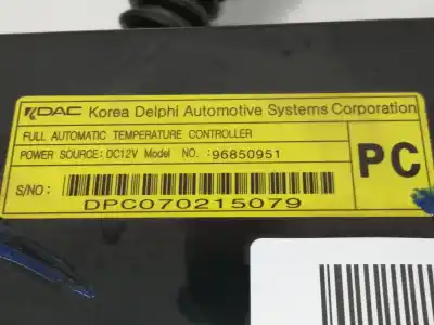 Second-hand car spare part heating / air conditioning control panel for opel antara cosmo 4x4 oem iam references 96850951  