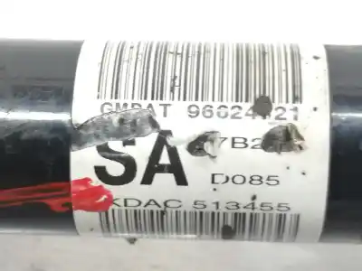 Peça sobressalente para automóvel em segunda mão transmissão dianteira esquerda por opel antara cosmo 4x4 referências oem iam 96624721  