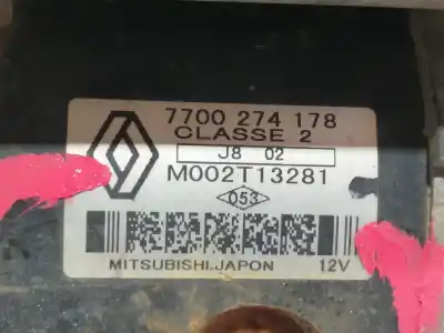 Автозапчастина б/у двигун запускається для renault scenic (ja..) 1.6 16v authentique (ja0b/11) посилання на oem iam 7700274178  
