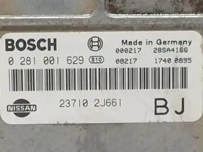 Second-hand car spare part ecu engine control for nissan primera traveller (wp11e) slx oem iam references 0281001629  