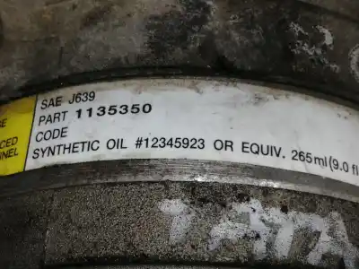 İkinci el araba yedek parçası klima kompresörü için tata indica idi oem iam referansları 1135350  sae j639 5350 12345923 265ml