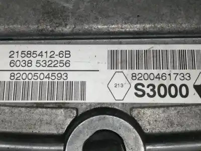 Second-hand car spare part ecu engine control for renault clio iii confort expression oem iam references 215854126b 8200504593 8200461733