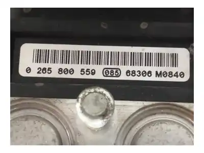 Peça sobressalente para automóvel em segunda mão abs por renault clio iii confort expression referências oem iam 0265231804  