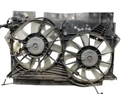 Peça sobressalente para automóvel em segunda mão termoventilador elétrico por toyota auris active referências oem iam 160400r260