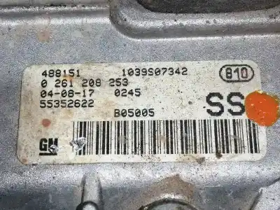Second-hand car spare part ecu engine control for opel corsa c silverline oem iam references 0261208253 1039s07342 55352622