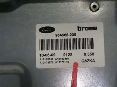 Second-hand car spare part driver left window regulator for ford focus lim. (cb4) trend oem iam references 1738645  4m5t14a389