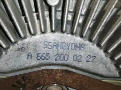 Second-hand car spare part viscous motor fan for ssangyong kyron 200 xdi limited oem iam references a6652000222 152100062001 