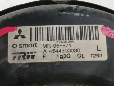 Автозапчасти б/у тормозной серво за smart forfour básico (70kw) ссылки oem iam a4544300030  