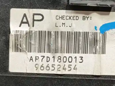 Peça sobressalente para automóvel em segunda mão quadrante por chevrolet aveo ls referências oem iam 96652451  96652454