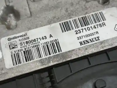 Second-hand car spare part ecu engine control for renault scenic iii dynamique oem iam references 237101478r s180067143a 237101478r