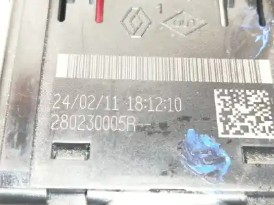 Second-hand car spare part electronic module for renault scenic iii dynamique oem iam references 280230005r  