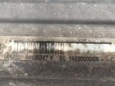 Peça sobressalente para automóvel em segunda mão intercooler por renault scenic iii dynamique referências oem iam 144960006r  