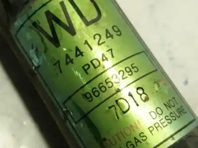 Peça sobressalente para automóvel em segunda mão amortecedor traseiro direito por chevrolet aveo ls referências oem iam 7441249 96653295 