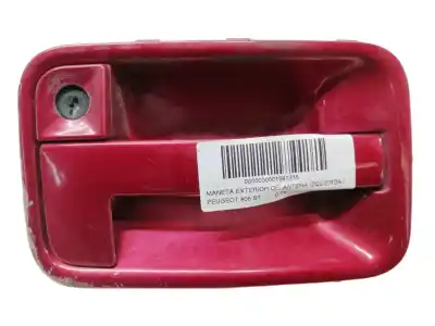 Peça sobressalente para automóvel em segunda mão puxador exterior dianteiro esquerdo por peugeot 806 st referências oem iam 1473216077