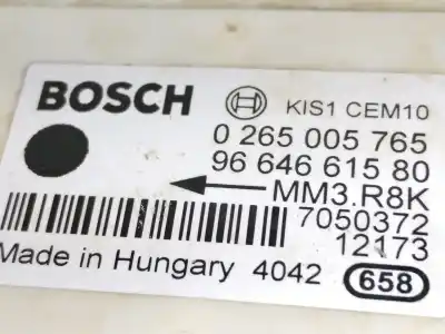 Second-hand car spare part electronic module for citroen ds4 design oem iam references 9664661580  