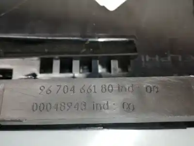 Peça sobressalente para automóvel em segunda mão comando de sofagem (chauffage / ar condicionado)  por citroen ds4 design referências oem iam fmuxcem00  