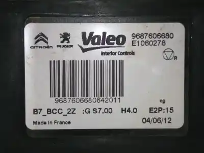 Second-hand car spare part electronic module for citroen ds4 design oem iam references 9687606680  