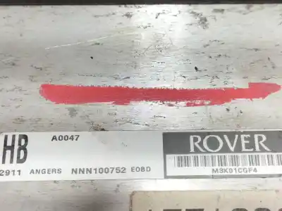 Second-hand car spare part ecu engine control for mg serie 25 (rf) comfort plus oem iam references nnn100752  