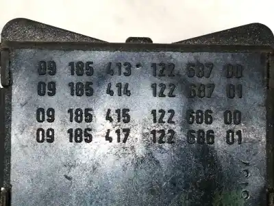 Second-hand car spare part headlights switch for opel combo familiar oem iam references 09185413  