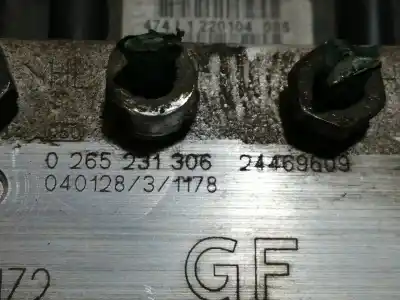 Second-hand car spare part abs for opel corsa c club oem iam references 0265231306 04012831178 24469609 0265800303 48122c0335