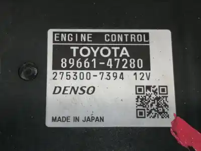 Автозапчасти б/у блок управления двигателем за toyota prius (_w3_) 1.8 hybrid (zvw3_) ссылки oem iam 8966147280  