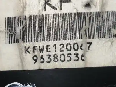 Second-hand car spare part dashboard for daewoo matiz s oem iam references 96380536  