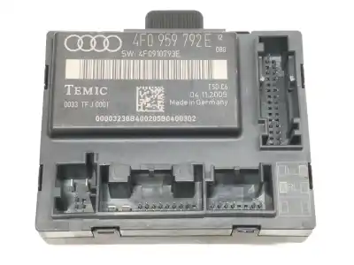 Second-hand car spare part central locking pump for audi a6 berlina (4f2) 2.0 tdi oem iam references 4f0959792e 4f0910793e 0033tfj0001 