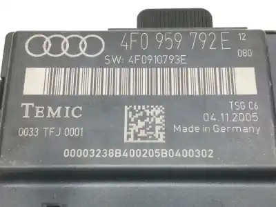 Second-hand car spare part central locking pump for audi a6 berlina (4f2) 2.0 tdi oem iam references 4f0959792e 4f0910793e 0033tfj0001 