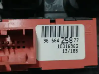 Second-hand car spare part multifunction switch for citroen c4 lim. collection oem iam references 9666425877  