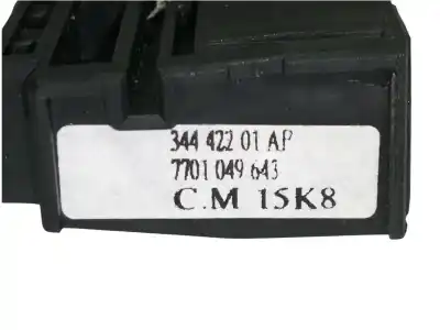 Second-hand car spare part multifunction switch for renault twingo authentique oem iam references 34442201ap  