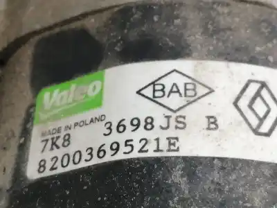 Peça sobressalente para automóvel em segunda mão motor de arranque por renault twingo authentique referências oem iam 8200369521  8200369521e