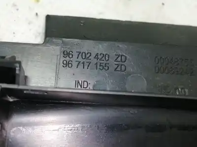 Second-hand car spare part headlights switch for citroen c4 lim. collection oem iam references 96717155zd 96702420zd 