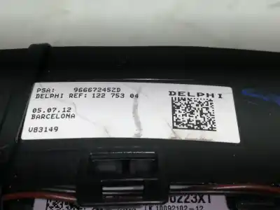 Second-hand car spare part multifunction switch for citroen c4 lim. collection oem iam references 98000223xt  96667245zd