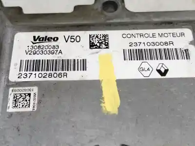 Second-hand car spare part ecu engine control for dacia sandero stepway oem iam references 237103008r 130820083 / v29030397a 237102806r