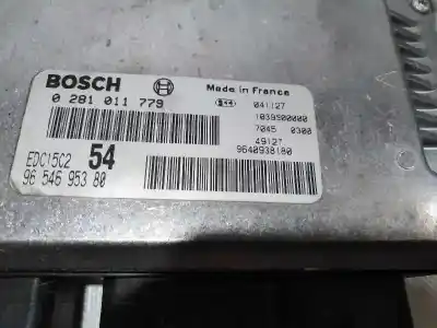 Second-hand car spare part ecu engine control for citroen c8 2.2 hdi 16v premier ii oem iam references 0281011779  