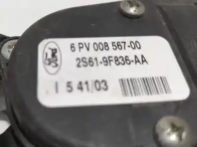 Peça sobressalente para automóvel em segunda mão pedal acelerador por ford fiesta (cbk) fun referências oem iam 2s619f836aa  