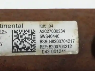 Автозапчастина б/у рампа инжектора для nissan qashqai / qashqai +2 i (j10, nj10, jj10e) 1.5 dci посилання на oem iam 8200704212  