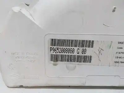 Peça sobressalente para automóvel em segunda mão quadrante por citroen c2 sx referências oem iam p9652008080  