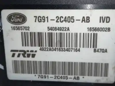 Peça sobressalente para automóvel em segunda mão abs por ford s-max (ca1) trend referências oem iam 7g912c405ab 6g912b389bc 