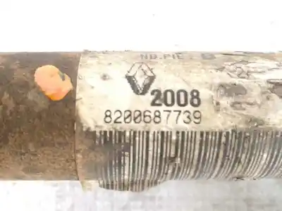 Автозапчастина б/у передня ліва трансмісія для renault kangoo (f/kc0) luxe privilege посилання на oem iam 8200687739  