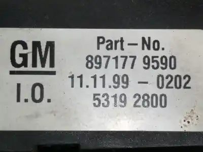 Second-hand car spare part headlights switch for opel frontera a sport oem iam references 8971779590 53192800 